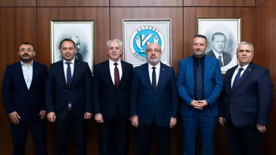 Makedonya Uluslararası Vizyon Üniversitesi'nden KAYÜ Rektörüne ziyaret