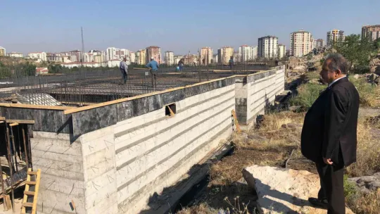 Mehmet Altun Eğitim Kompleksinde okullar yükseliyor