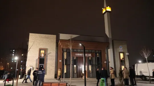 Mehmet Hisar Cami açıldı