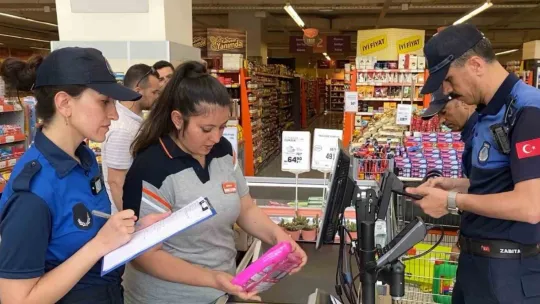 Melikgazi Belediyesi bayram öncesi fiyat denetimi yaptı