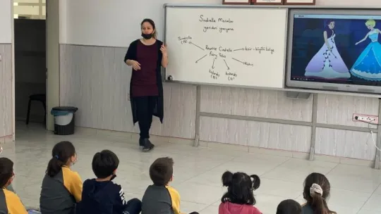 Melikgazi Belediyesi İlkokulundan 'e-twinning' Projesi ile Beceri Desteği