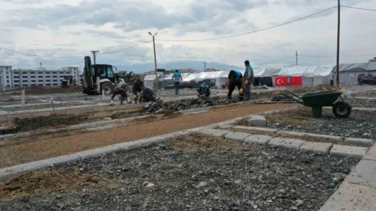 Melikgazi Belediyesi'nden Dulkadiroğlu'na Konteyner Yaşam Alanı