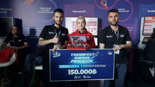 Melikgazi Belediyesi TEKNOFEST'te 2,5 Milyon Lira Destekle İlk Kez Birincilik Getirdi
