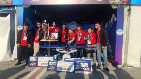 Melikgazi Belediyesi TEKNOFEST'te 2,5 Milyon Lira Destekle İlk Kez Birincilik Getirdi