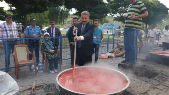 Melikgazi'de 'salça günleri' başlıyor