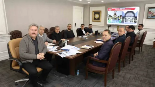 Melikgazi'de 2022 yılı değerlendirme toplantısı yapıldı