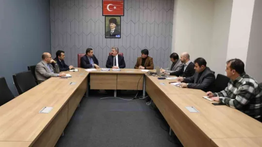 Melikgazi'de 2023 Yatırımları İçin Koordinasyon Toplantısı Yapıldı