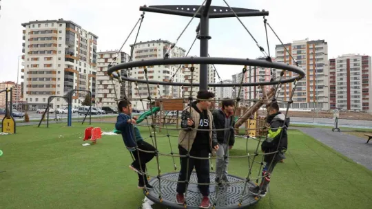 Melikgazi'de bir park daha hizmete açılıyor