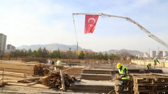 Melikgazi'de Hatice-Azmi Nalbantoğlu Aile Sağlığı Merkezi temeli atıldı