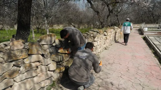 Mezarlıklar bayrama ziyaretine hazır