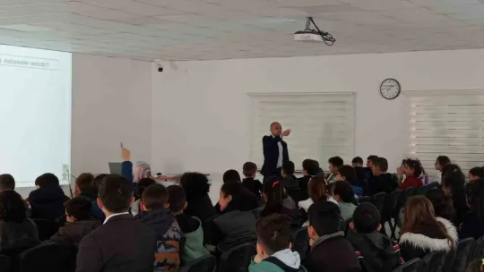 Melikgazi'de Öğrencilere Sıfır Atıkla İlgili Farkındalık Eğitimi