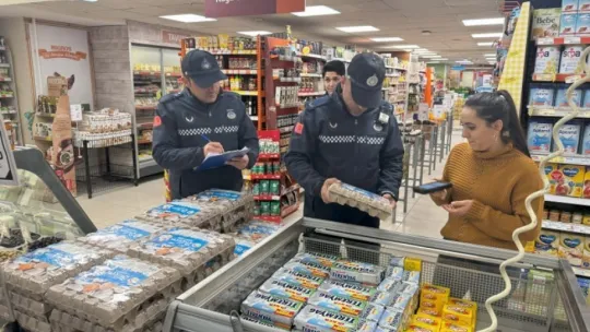 Ramazan ayı öncesi marketlerde fiyat ve etiket denetimi yapıldı