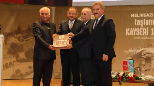Melikgazi'de Taşların İzinde Kayseri Kitabı tanıtıldı