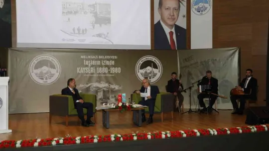 Melikgazi'de Taşların İzinde Kayseri Kitabı tanıtıldı