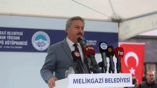 Melikgazi'de Türkan Yücesan Akıl Küpü Kütüphanesi hizmete açıldı