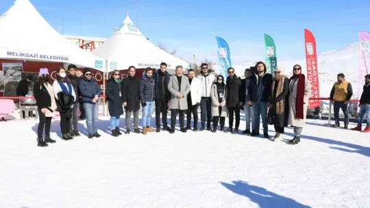 Melikgazi Erciyes'te Kayseri lezzetlerini tanıttı