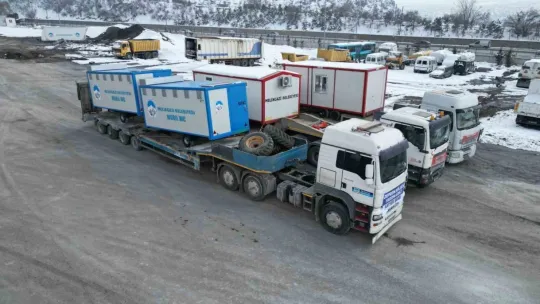 Melikgazi'nin Personel ve İş Makineleri ile Kahramanmaraş'a Desteği Devam Ediyor