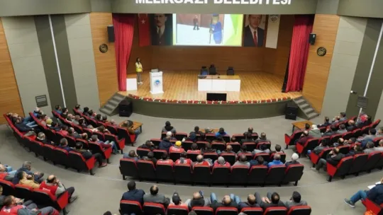 Melikgazi personeline İş Sağlığı Ve Güvenliği eğitimi