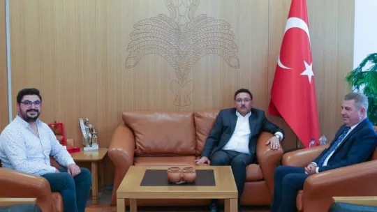 MHP'li Korkmaz'dan Vali Çiçek'e ziyaret