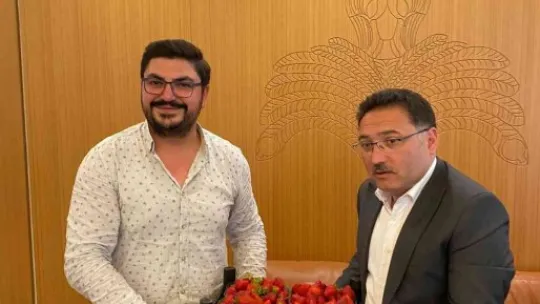 MHP'li Korkmaz'dan Vali Çiçek'e ziyaret