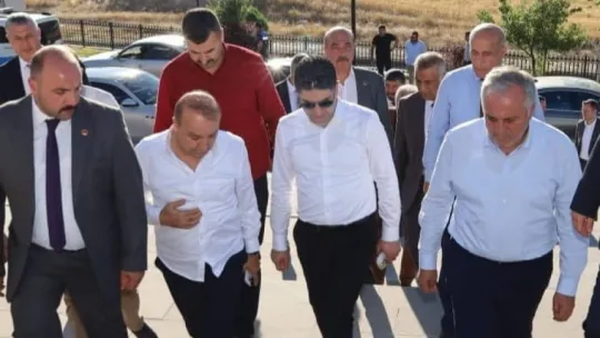MHP'li Özdemir ve İl Teşkilatı'ndan Pınarbaşı'na Ziyaret