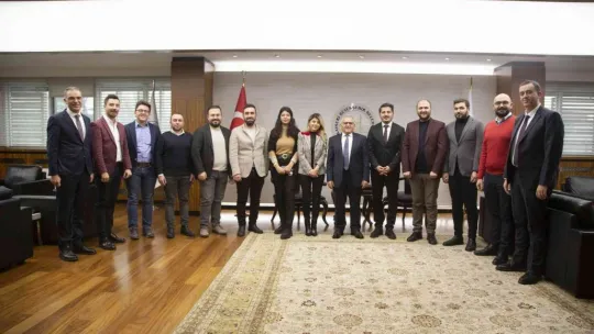 Mimarlar Odası yönetiminden Başkan Büyükkılıç'a ziyaret