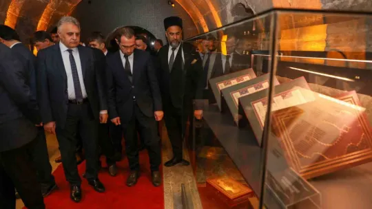 Müftüler, Talas'ın Kur'an-ı Kerim sergisine hayran kaldı
