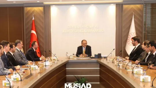 MÜSİAD yönetimi 2023 Değerlendirme Toplantısında