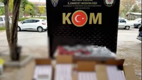 Narkogüç operasyonunda 183 bin 900 makaron ele geçirildi: 16 gözaltı