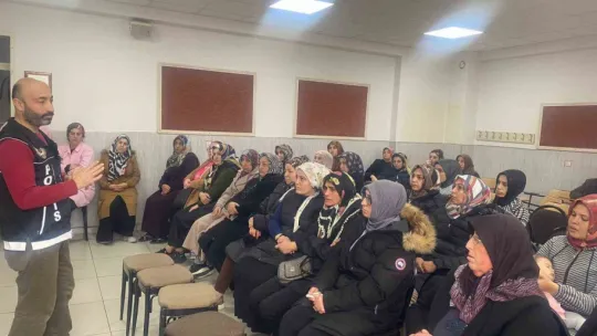 Narkotik ekipleri 70 bin kişiyi bilgilendirdi