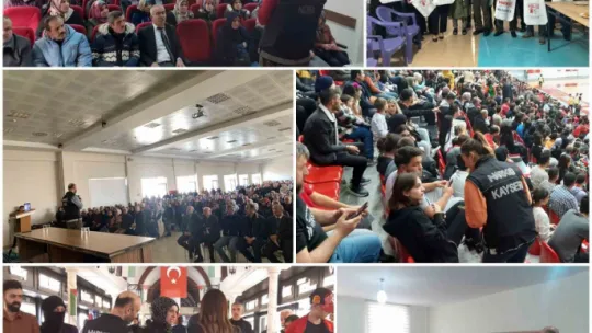 Narkotik ekipleri 70 bin kişiyi bilgilendirdi