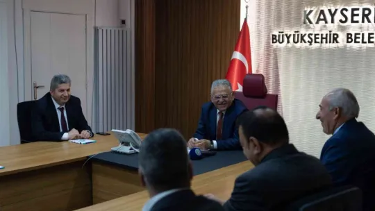 Oda Başkanlarından Başkan Büyükkılıç'a ziyaret
