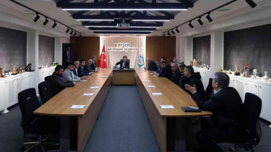 Oda Başkanlarından Başkan Büyükkılıç'a ziyaret