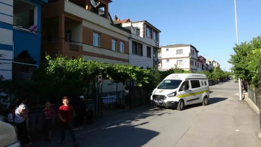 Oğlunu kurtarmak isteyen anne yaralandı