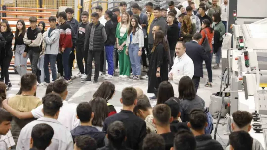 Örnek çalışmaları görmek için Kırşehir'den geldiler