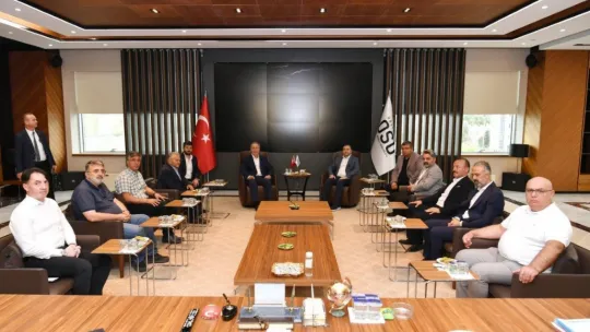 OSB Başkanı Yalçın, Hulusi Akar'a sanayicilerin arsa taleplerini iletti