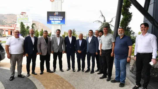 OSB Başkanı Yalçın, Hulusi Akar'a sanayicilerin arsa taleplerini iletti
