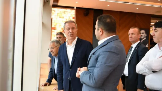 OSB Başkanı Yalçın, Hulusi Akar'a sanayicilerin arsa taleplerini iletti