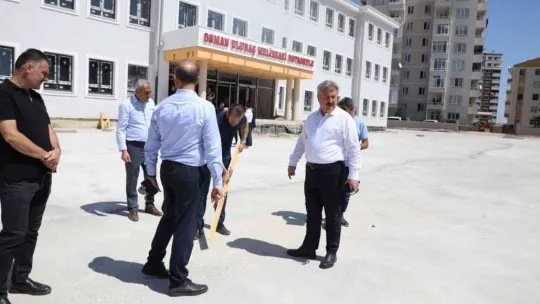 Osman Ulubaş Eğitim Kompleksi'nde sonra doğru