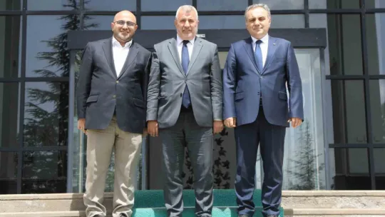 ÖSYM Başkanı Prof. Dr. Ersoy, ERÜ'de