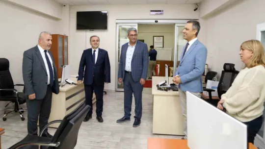 ÖSYM Başkanı Prof. Dr. Ersoy, ERÜ'de