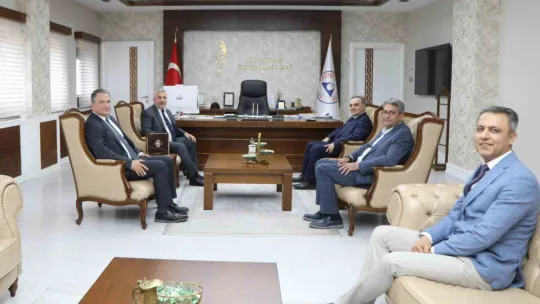 ÖSYM Başkanı Prof. Dr. Ersoy, ERÜ'de