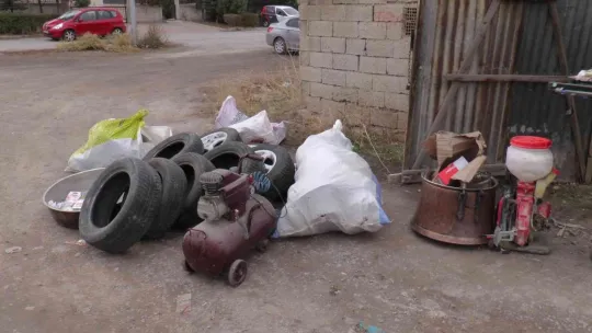 Oto aksesuarcısı değil, hırsızların evi