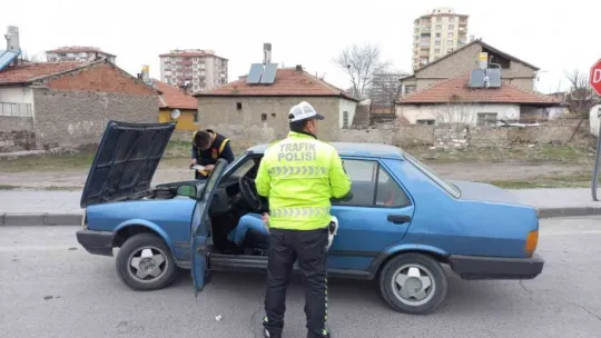 Oto hırsızlığının önlenmesi için uygulama yapıldı