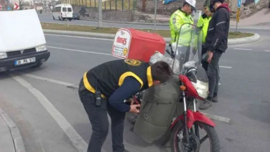 Oto hırsızlığının önlenmesi için uygulama yapıldı