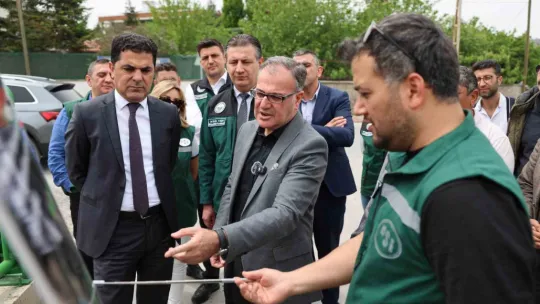 Özdoğan: 'Hacılar'da taşkın riskini bertaraf edeceğiz'