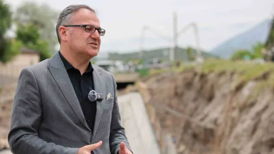 Özdoğan: 'Hacılar'da taşkın riskini bertaraf edeceğiz'