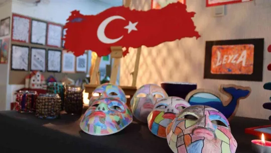 Özel öğrencilerin yaptığı oyuncaklar 3 ülkeye ihraç edilecek