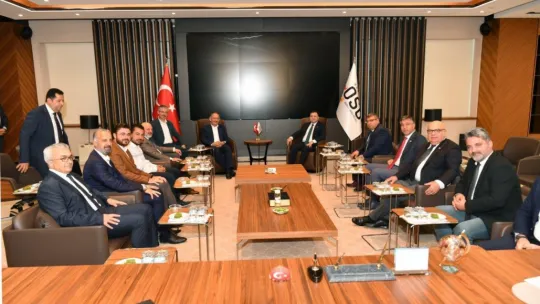 Özhaseki'den Kayseri OSB yönetimine hayırlı olsun ziyareti