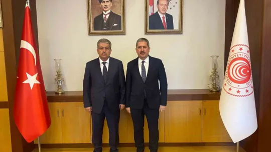 Özsoy, bakan yardımcılarını ziyaret etti